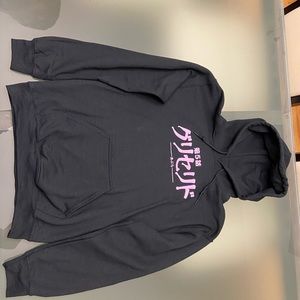 Junji Ito Collection Anime Hoodie Black Size Small-New